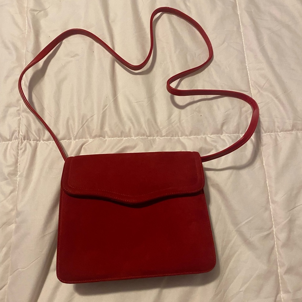 Vintage Red Shoulder Bag